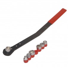 Auxiliary Belt Tensioner Wrench and Socket Set